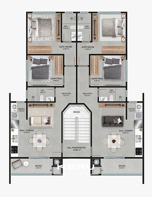 Apartamento 2 quartos sendo 1 suíte Itajubá — foto 16