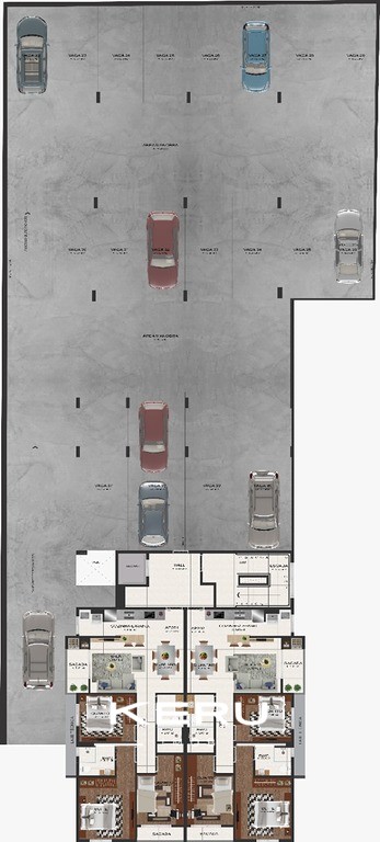 APARTAMENTO NO BAIRRO IRIRIÚ — foto 3